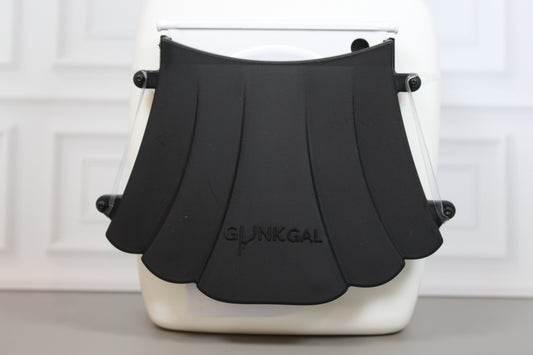 Gunk Gal Scraper | Kitchen Tool for Burnt Food & Tough Messes (Black)