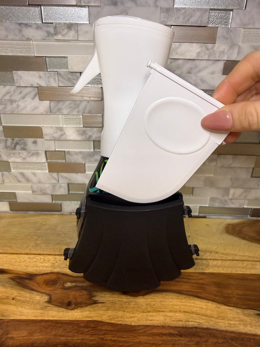 Gunk Gal Scraper | Kitchen Tool for Burnt Food & Tough Messes (Modern Black)