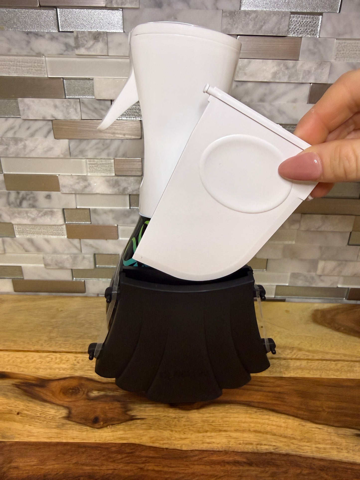 Gunk Gal Scraper | Kitchen Tool for Burnt Food & Tough Messes (Black)