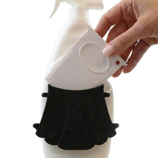 Gunk Gal Scraper | Kitchen Tool for Burnt Food & Tough Messes (Black)