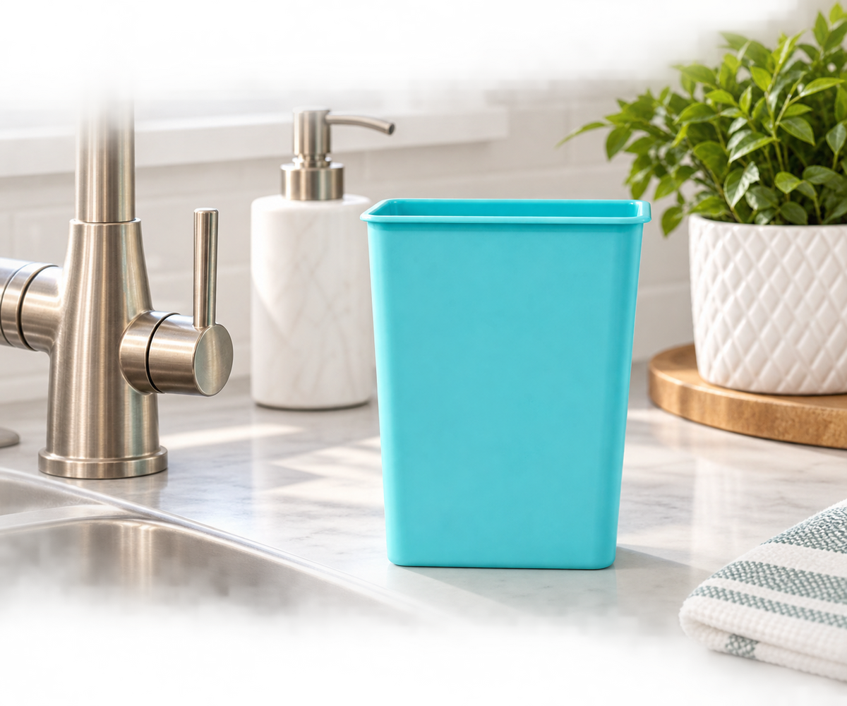 Gunk Gal Clean Station Cup | Sink Caddy & Sponge Holder – Light Blue