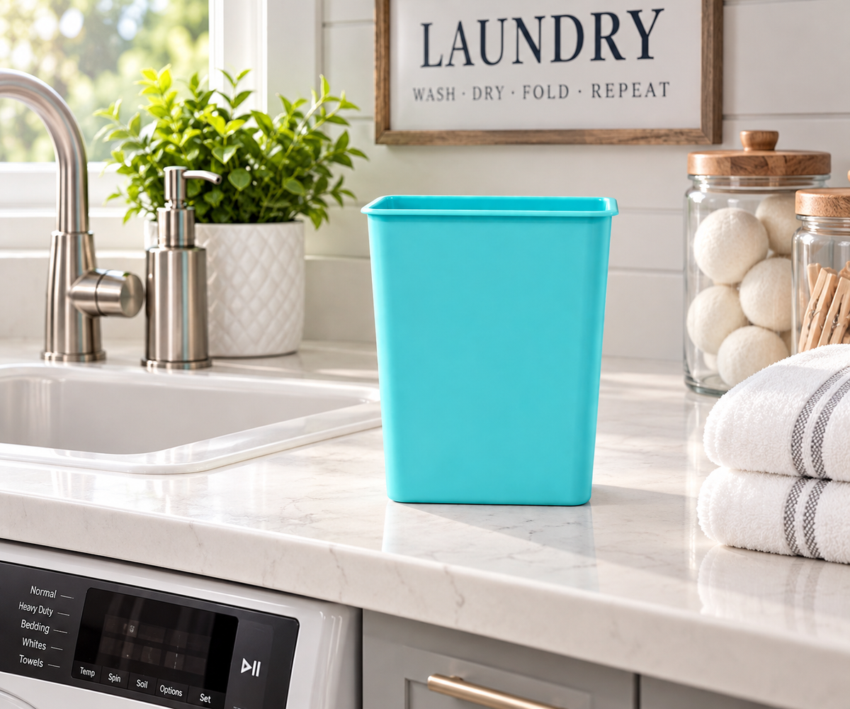 Gunk Gal Clean Station Cup | Sink Caddy & Sponge Holder – Light Blue